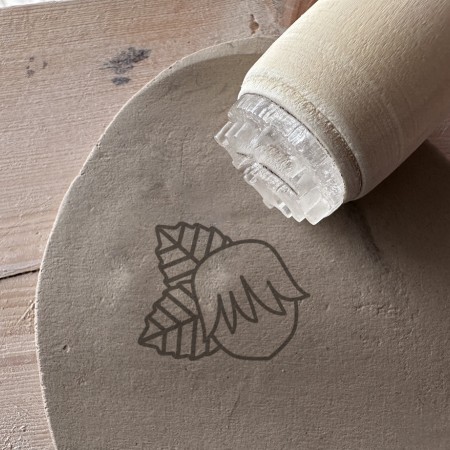 Tampon Poterie Noisette