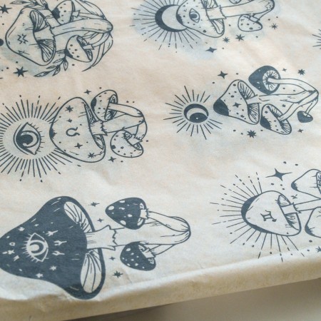 Papier Transfert pour céramique - Champignons mystiques