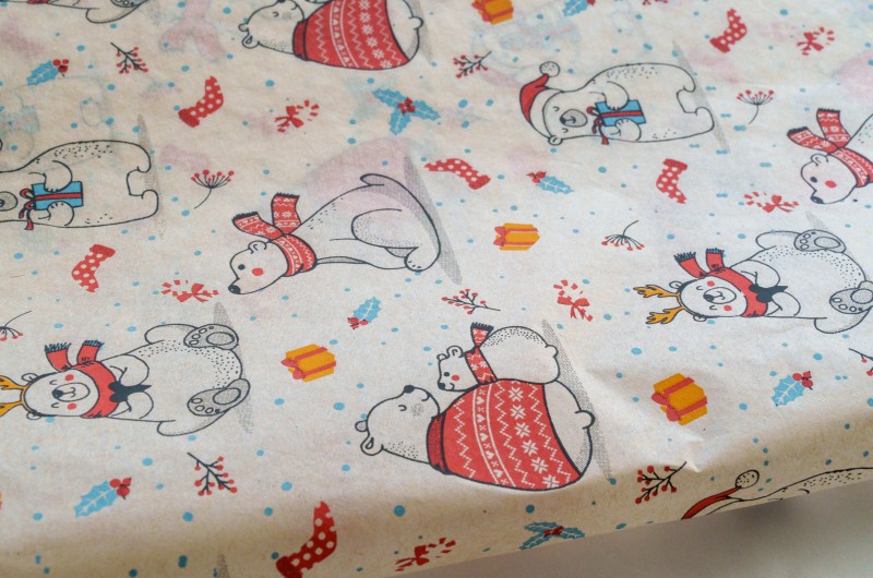 Papier Transfert pour céramique - Ours polaires