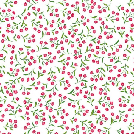 Papier Transfert pour céramique - Fleurs roses