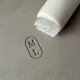 Tampon Poterie personnalisé initiales et oval