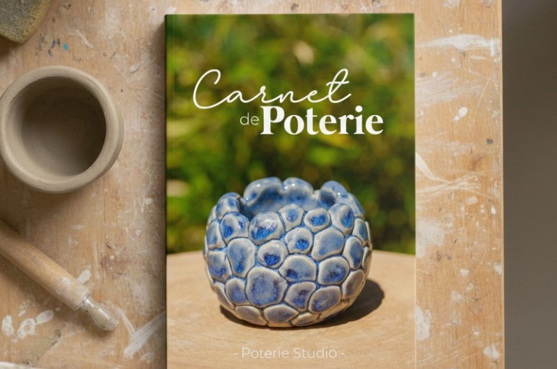 Carnet de Poterie à compléter - Bleu
