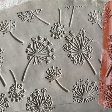 Rouleau pour argile Pissenlit Dandelion
