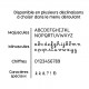 Kit Alphabet Lettres Cursives
