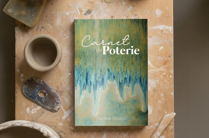 Carnet de Poterie à compléter - vert et bleu