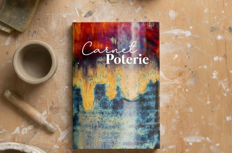 Carnet de Poterie à compléter - vert et bleu
