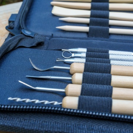 Trousse d'outils de potier