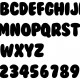 Emporte-pièce Lettre Bubble