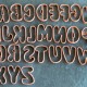 Emporte-pièce Lettre Bubble