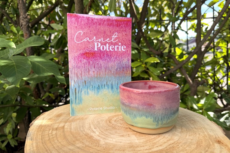 Carnet de Poterie à compléter - rose