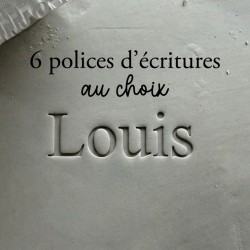 Tampon Poterie personnalis&eacute; au choix