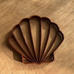 Emporte-pi&egrave;ce Coquille Saint Jacques pour coupelle