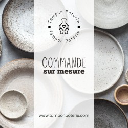 Tampon Poterie sur mesure
